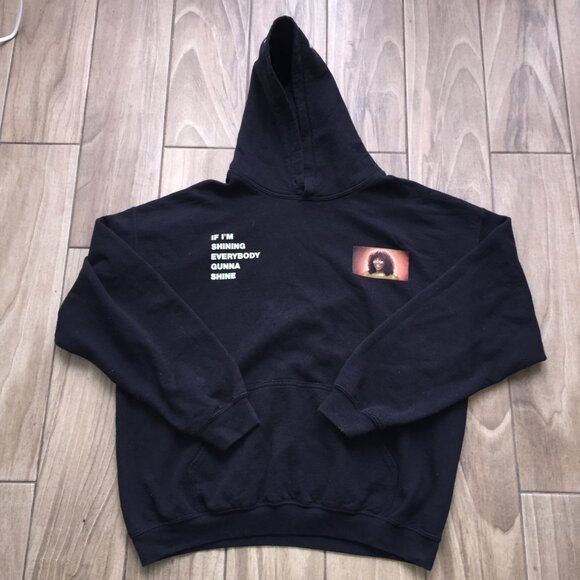 lizzo juice hoodie long sleeve black - Picture 2 of 7